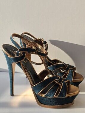 YSL Tribute Platform Sandals
